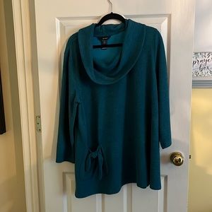 Ali Miles Swoop neck sweater size xl